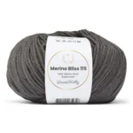 LindeHobby Merino Bliss 115 07 Mørk blågrå