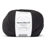 LindeHobby Merino Bliss 115 08 Sort