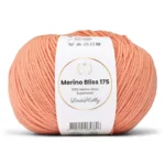 LindeHobby Merino Bliss 175 43 Lys laksefarvet