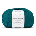 LindeHobby Merino Bliss 175 35 Mørk petroleumsgrøn