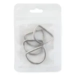 LindeHobby D-ringe, 3x25 mm, 4 stk
