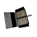 LYKKE Jumperpindesæt Driftwood, Grå, 35 cm