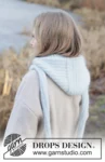 253-61 Winter Hug Hood by DROPS Design