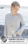 257-23 Misty Lake Cardigan by DROPS Design