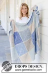 256-1 August Evenings Blanket by DROPS Design