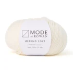 Mode at Rowan Merino Soft 017 Snow