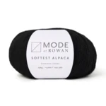 Mode at Rowan Softets Alpaca 10 Black