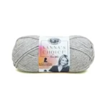 Lion Brand Vanna's Choice 860-405G Silver Heather