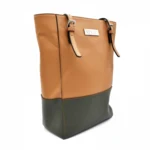 LYKKE Lyra Tote Bag Lysebrun