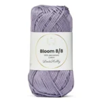 LindeHobby Bloom 8/8 Mercerized Cotton 12 Lys lilla