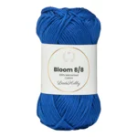 LindeHobby Bloom 8/8 Mercerized Cotton 35 Kongeblå