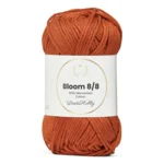 LindeHobby Bloom 8/8 Mercerized Cotton 36 Murstensfarvet
