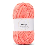 LindeHobby Fuzzy Chenille 33 Mørk laks