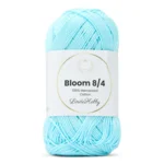 LindeHobby Bloom 8/4 Mercerized Cotton 14 Himmelblå