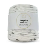 LindeHobby Inspire Print 58 Hvid med dyreprint