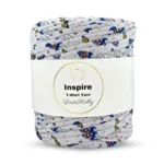 LindeHobby Inspire Print 21 Grå med rummotiver