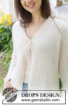 258-14 Delicate Dance Cardigan by DROPS Design