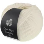 Lana Grossa Cool Wool Superbig 34 Hvid