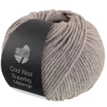 Lana Grossa Cool Wool Superbig 215 Gråbeige meleret