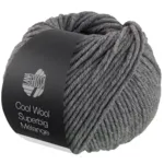 Lana Grossa Cool Wool Superbig 217 Mellemgrå meleret