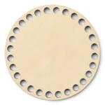 LindeHobby Taskebund, Rund, Krydsfiner 12 cm