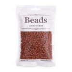LindeHobby Beads 15 Rødbrun