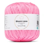 LindeHobby Bloom Lace Mercerized Cotton 10 Rosa