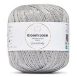 LindeHobby Bloom Lace Mercerized Cotton 03 Grå
