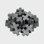 Plus-Plus BIG, 25 stk. 3472 Sølv