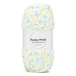 LindeHobby Fuzzy Chenille Print 01 Sommerbrise