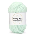LindeHobby Fuzzy Chenille BIG 03 Mintgrøn