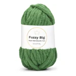 LindeHobby Fuzzy Chenille BIG 38 Grøn