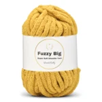 LindeHobby Fuzzy Chenille BIG 23 Gylden okker