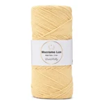 LindeHobby Macrame Lux, Knyttegarn, 1 mm 08 Lys gul