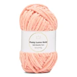 LindeHobby Fuzzy Chenille Gold Lurex 06 Laks