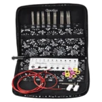 ChiaoGoo Udskiftelige Rundpindesæt Twist Red Lace, Small, 10 cm