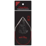 ChiaoGoo Rundpinde Knit Red Rustfrit Stål (23-100 cm) 30 cm