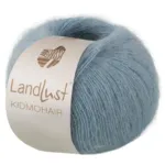 Lana Grossa Landlust Kidmohair 07 Lyseblå