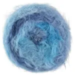 Lana Grossa Basta Mista 110 Turkis/Adriablå/Dueblå/Mørk blå