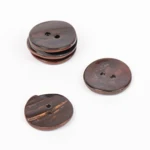 DROPS Arched (Brown), Knap, 18 mm (nr. 818)